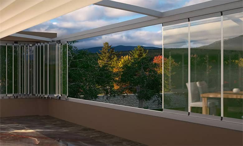 نمونه کار پلی کربنات جایگزین شیشه